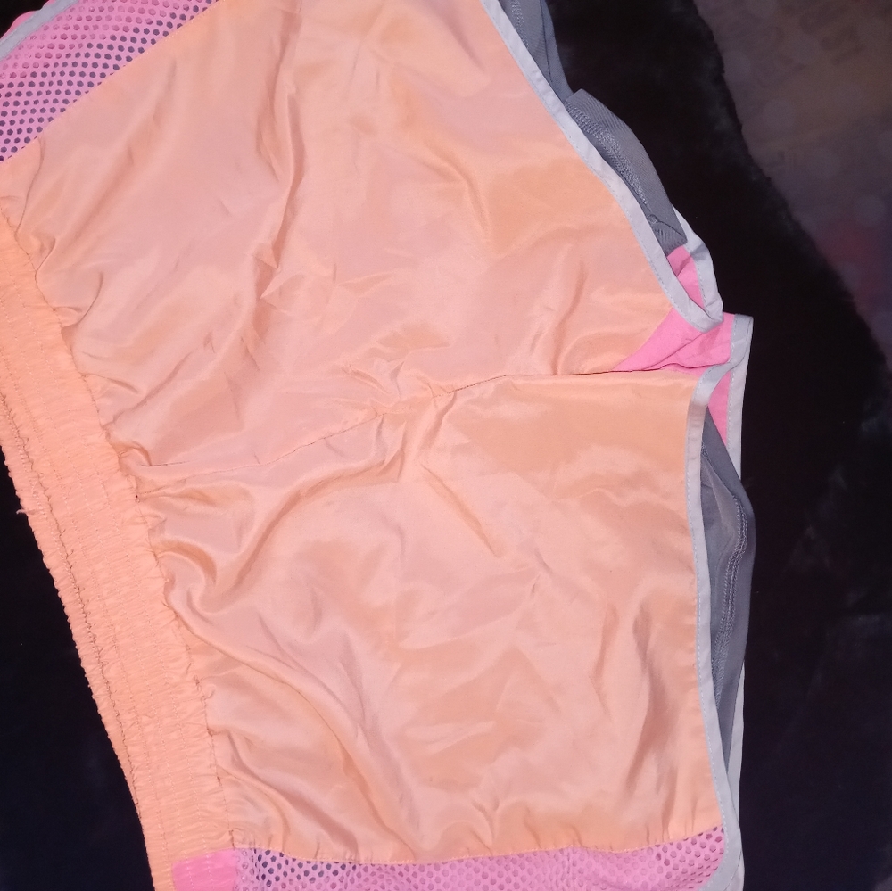 RBX Peach and Pink Exercise Short Size XL